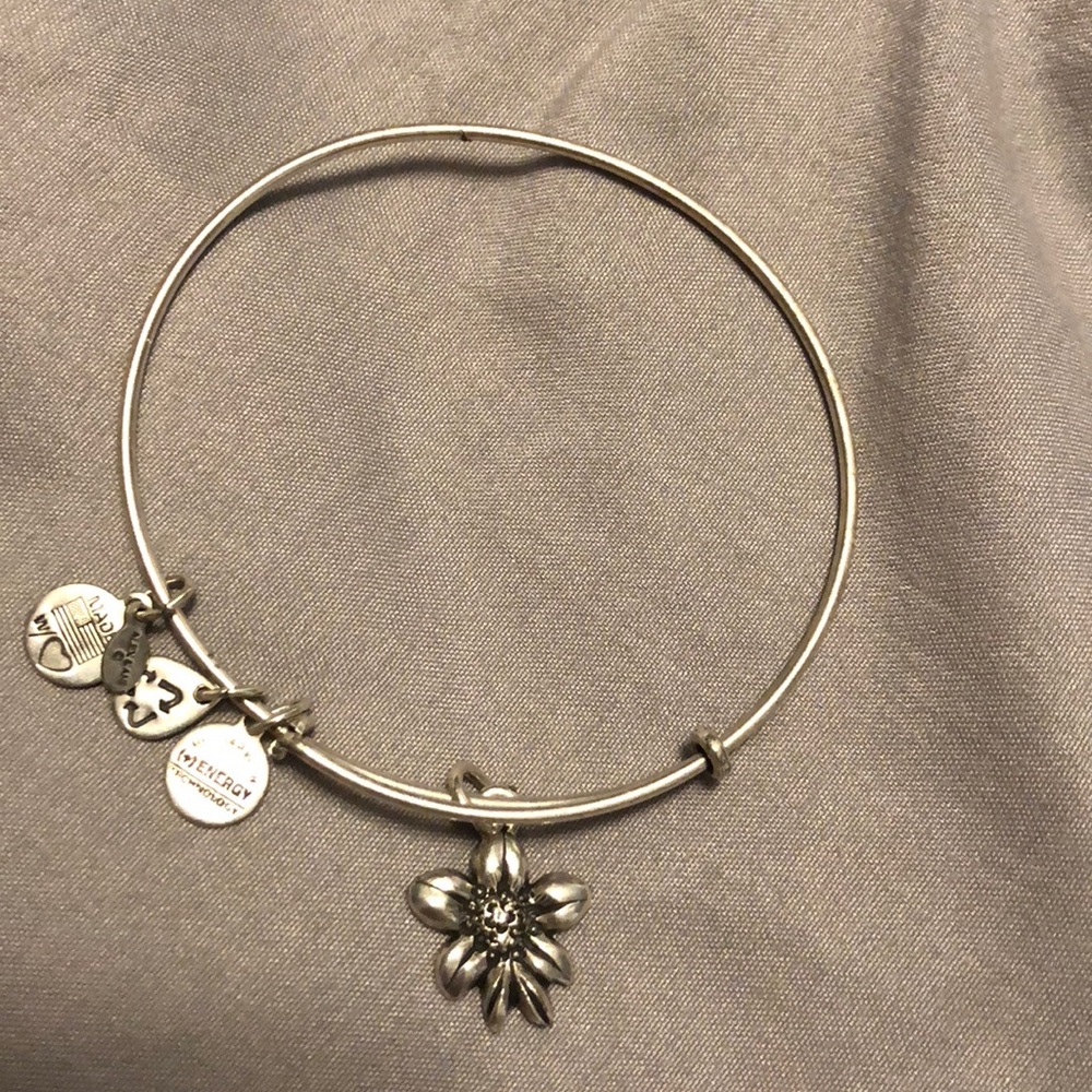 Alex and ani flower bracelet